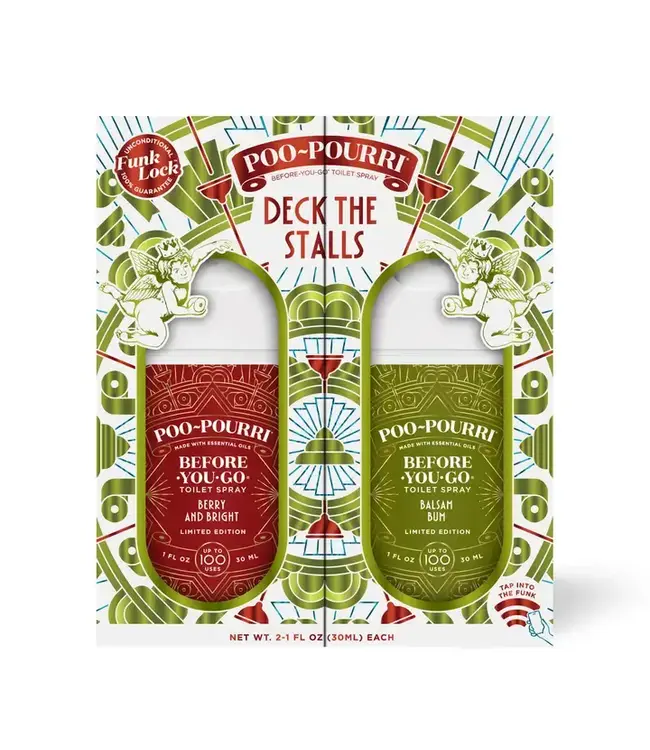 Holiday Pourri Deck the Stall Pocket Share Gift Set