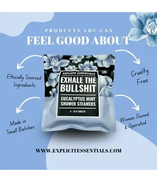 Exhale The Bullsh!t Shower Steamers