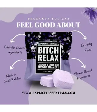 Bi*ch Relax Shower Steamers