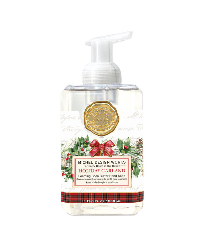 Michel Design Works Holiday Garland  Foaming Soap
