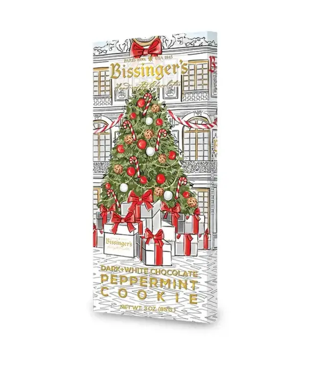 White and Dark Chocolate Peppermint Cookie Bar - 3OZ