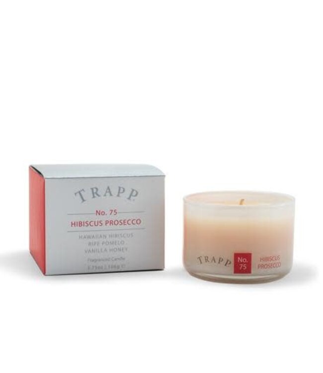 Trapp Fragrances #75 Hibiscus Prosecco 3.75oz Small Poured Candle