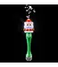 Light-Up Santa Bubble Wand 13.5 Memorable Holiday Fun!