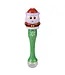 Light-Up Santa Bubble Wand 13.5 Memorable Holiday Fun!