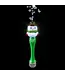 Light-Up Snowman Bubble Wand 13.5" Memorable Holiday Fun!