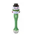 Light-Up Snowman Bubble Wand 13.5" Memorable Holiday Fun!