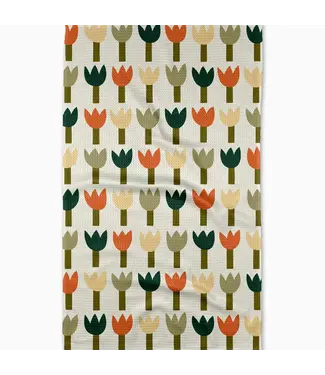 Tulip Row Tea Towel