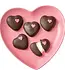 Chocolate Marshmallow Hearts Boxed