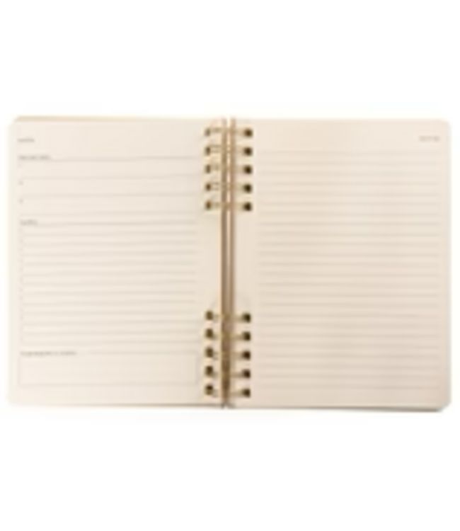 Task Journal - Taupe Fabric