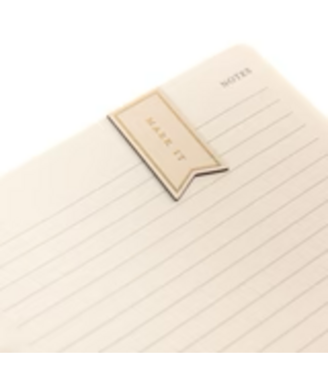 Task Journal - Taupe Fabric