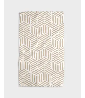 Stacked Cubes Kitchen Tea Towel