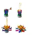 Rainbow Musical Flower Candle for Celebration / Birthday!