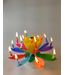 Rainbow Musical Flower Candle for Celebration / Birthday!