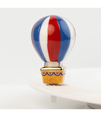 Nora Fleming A452 - Red, White, & Balloon