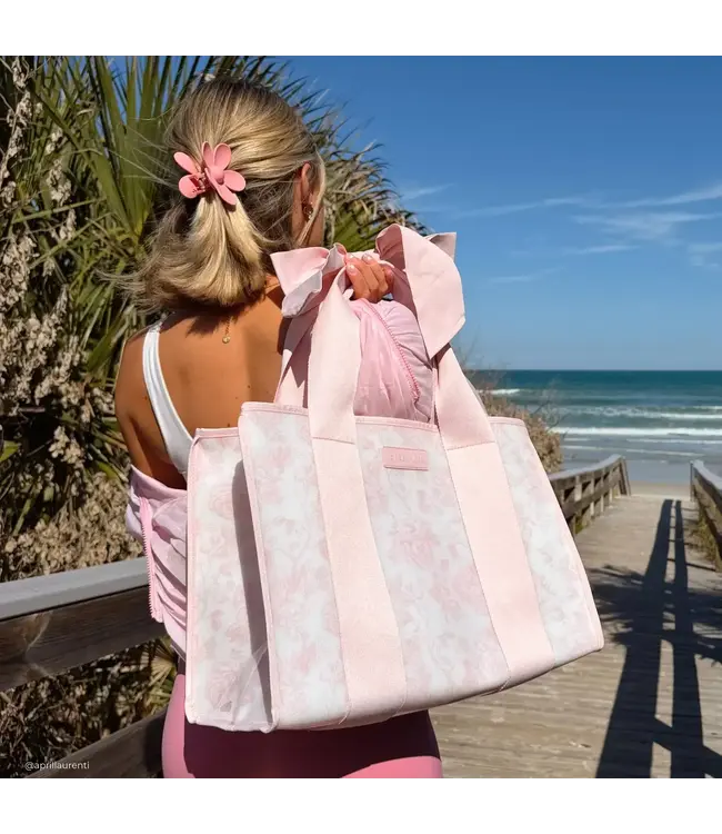 Case-Mate Afternoon Rosé Bow Jelly Tote Bag