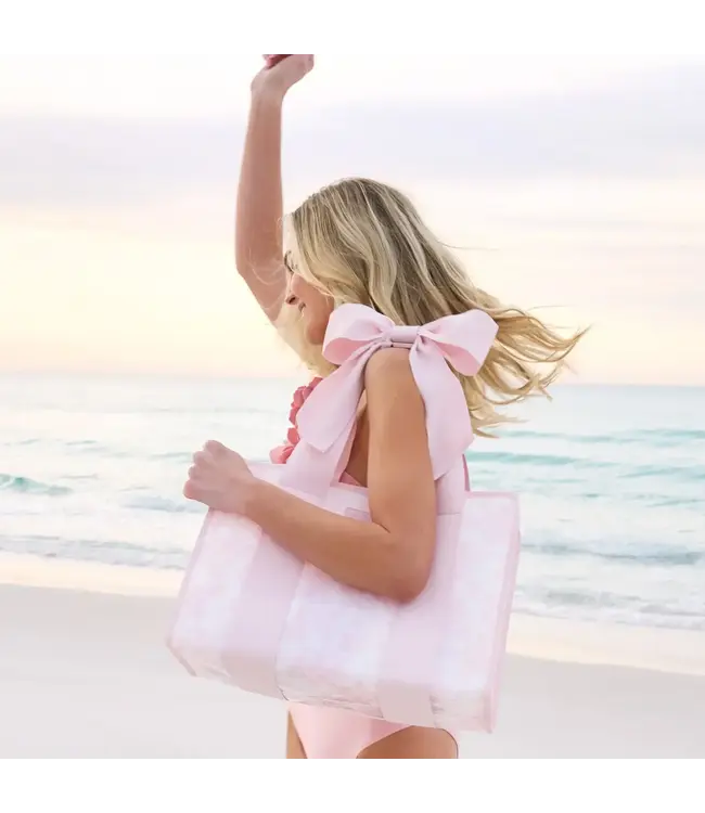 Case-Mate Afternoon Rosé Bow Jelly Tote Bag