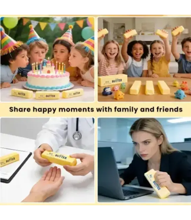 Butter Squishy 5 Inch Stress Reliever