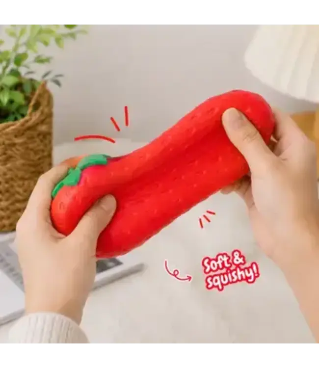 Strawberry Squishy Sensory Toy