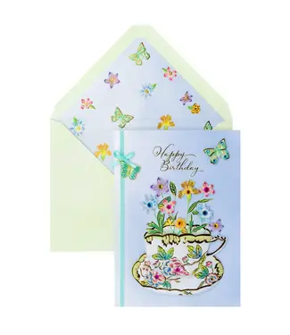 FLOWERING TEACUP