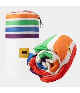 Big Blanket Co XL OUTDOOR Blanket - Retro Rainbow 8'x8!