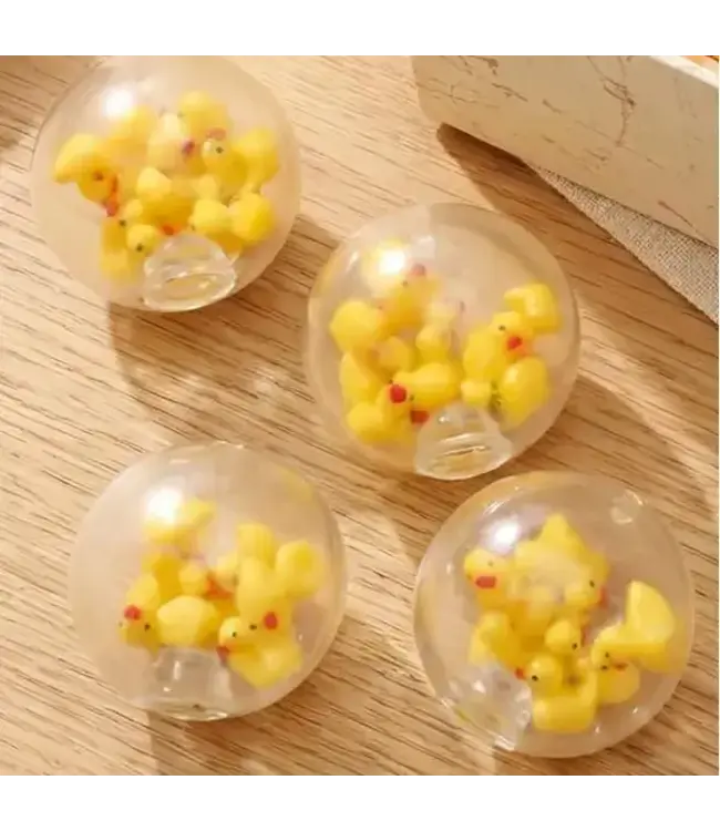 Duck-Filled Squishy Stress Balls