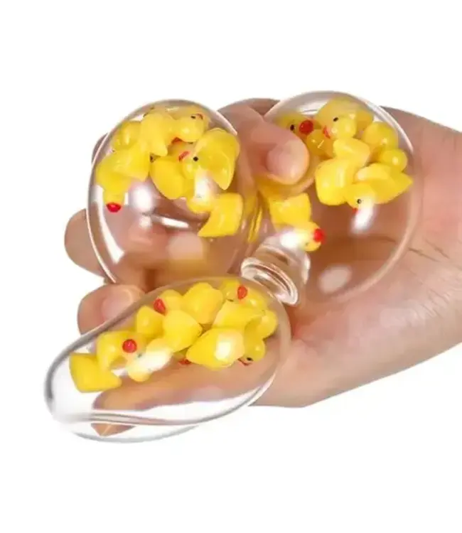 Duck-Filled Squishy Stress Balls