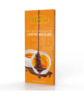 Bissinger's Milk Chocolate Creme Brûlée Bar 3OZ