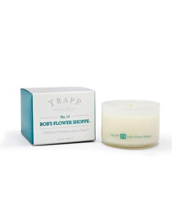 Trapp Fragrances #13 Bob's Flower Shoppe 3.75oz Small Poured Candle