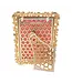 Leslie Bejeweled 5"x7" Frame - White Opal