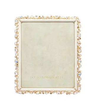Theo Bejeweled 8"x10" Frame - White Opal