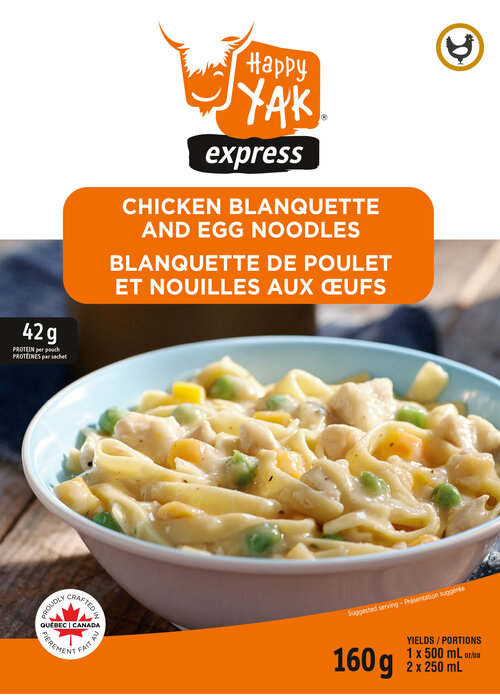 Happy Yak Express Chicken Blanquette