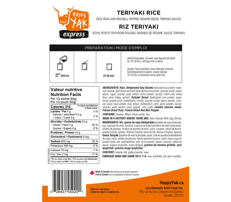 Express Teriyaki Rice