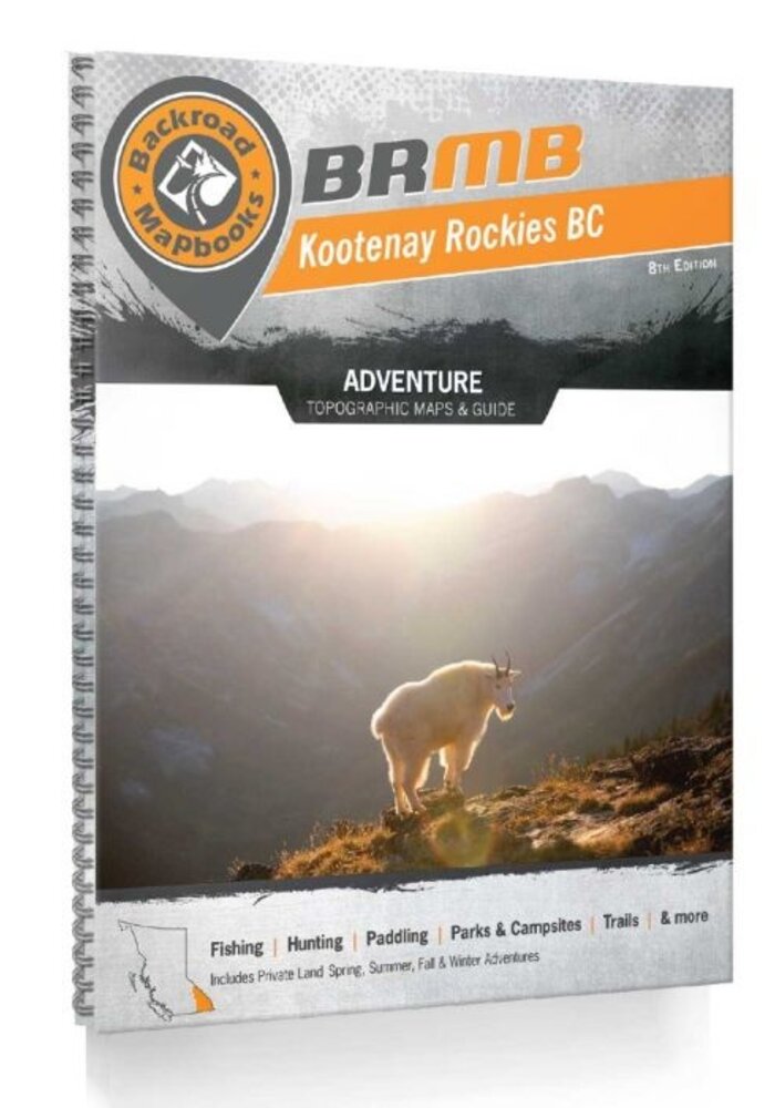 Kootenay Rockies BC Mapbook