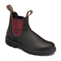 2100 Original Brown with Burgundy Tartan