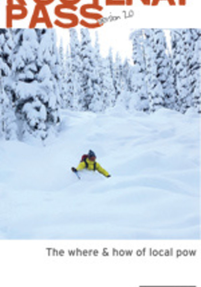 Kootenay Pass Ski Touring Map 2.0