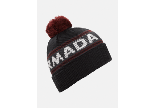 Armada Jacquard Knit Pom Beanie