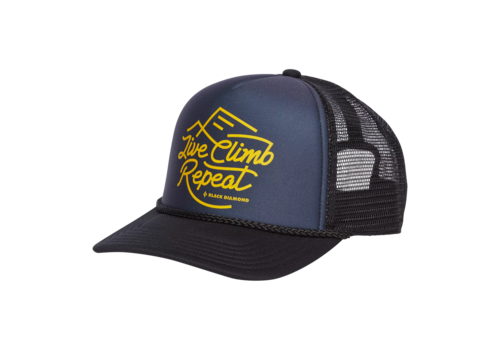 Black Diamond Flat Bill Trucker Hat