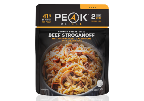 Peak Refuel Beef Stroganoff