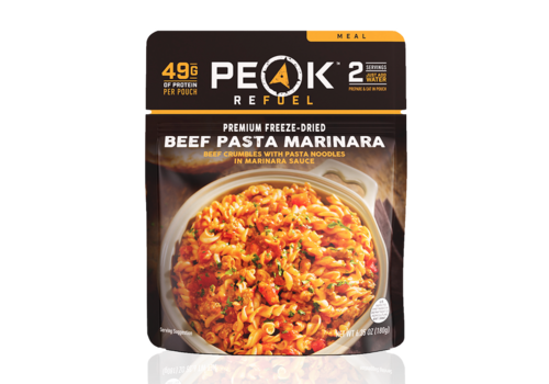 Peak Refuel Beef Pasta Marinara
