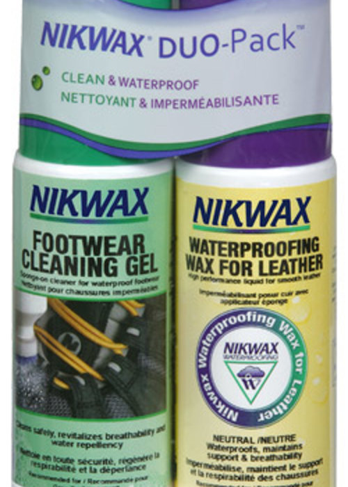 Nikwax Duo Pack Waterproof Leather