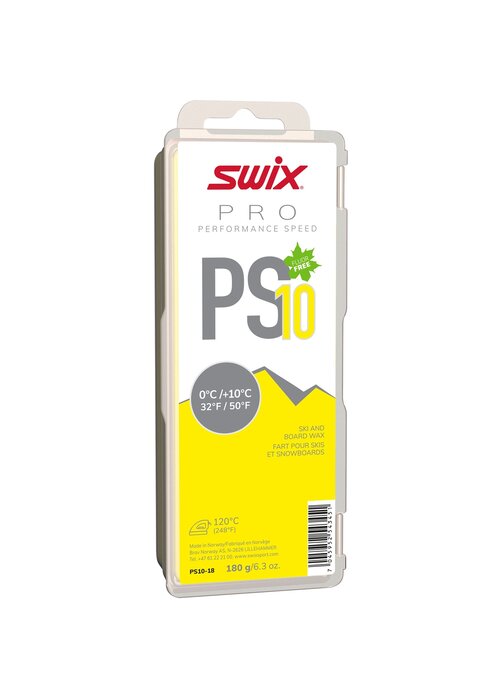Swix PS10 Yellow, 0°C/+10°C, 180g