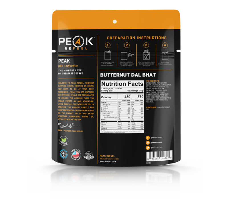 Butternut Dal Bhat