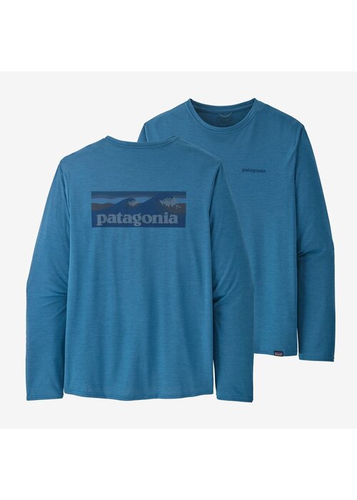 Patagonia M's L/S Cap Cool Daily Graphic Shirt - Waters