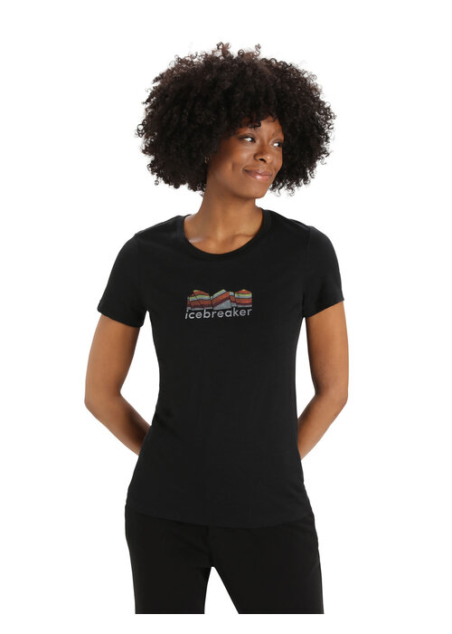 Icebreaker W's Tech Lite II SS Tee Mountain Geology