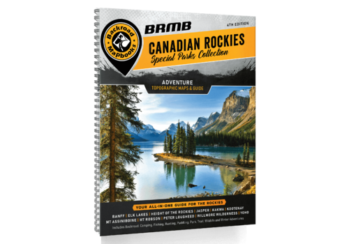 Backroad Map Books Canadian Rockies Mapbook