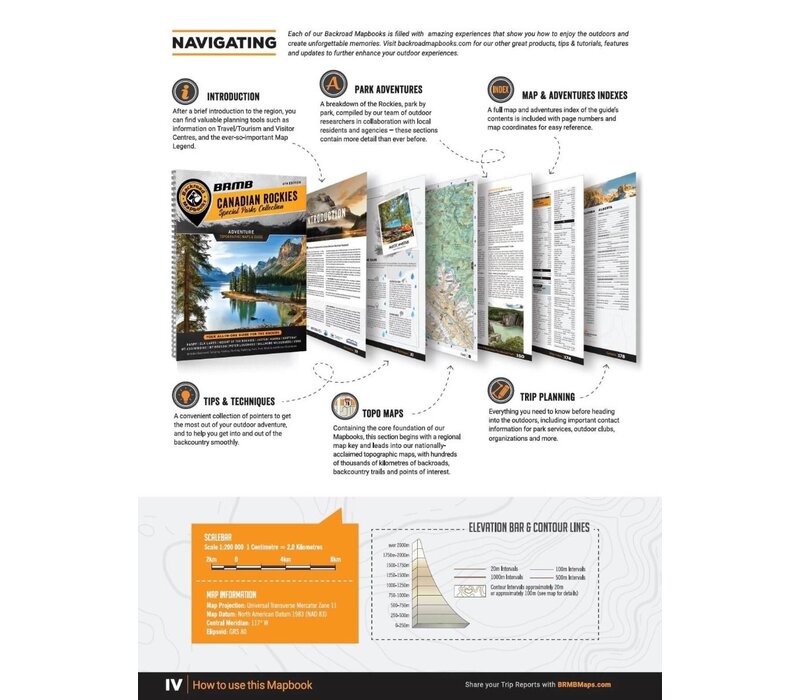Canadian Rockies Mapbook