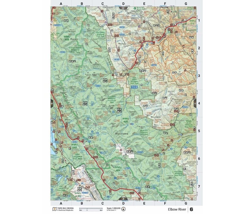 Canadian Rockies Mapbook