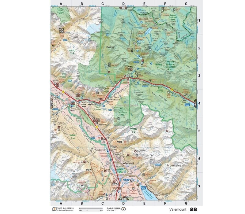 Canadian Rockies Mapbook