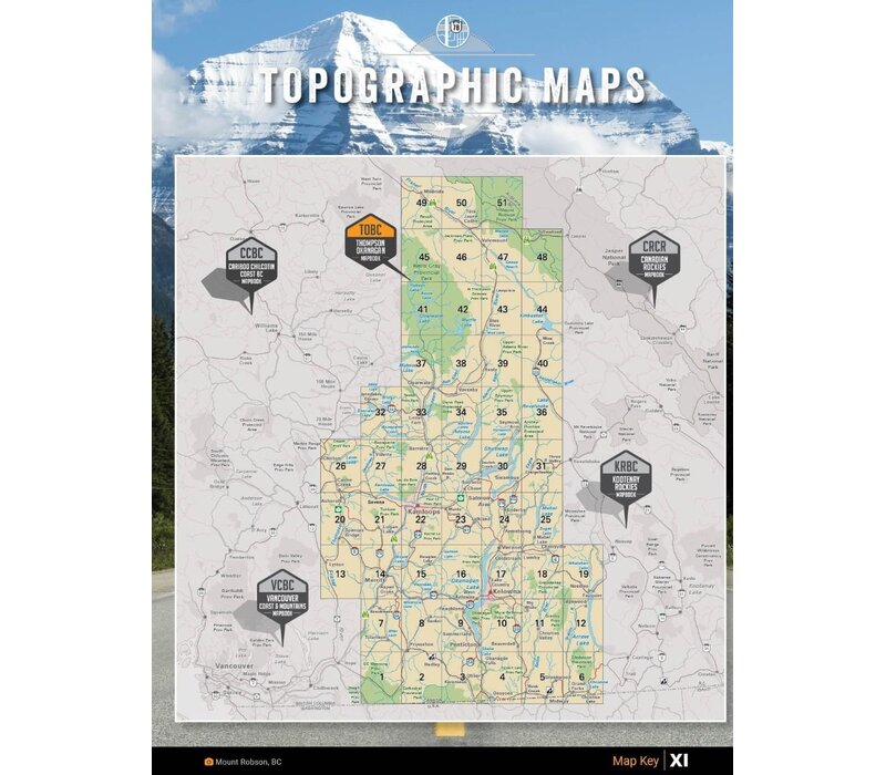 Thompson Okanagan BC Mapbook