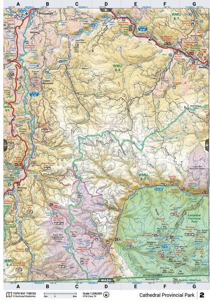 Thompson Okanagan BC Mapbook